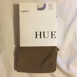 HUE Gold Tights